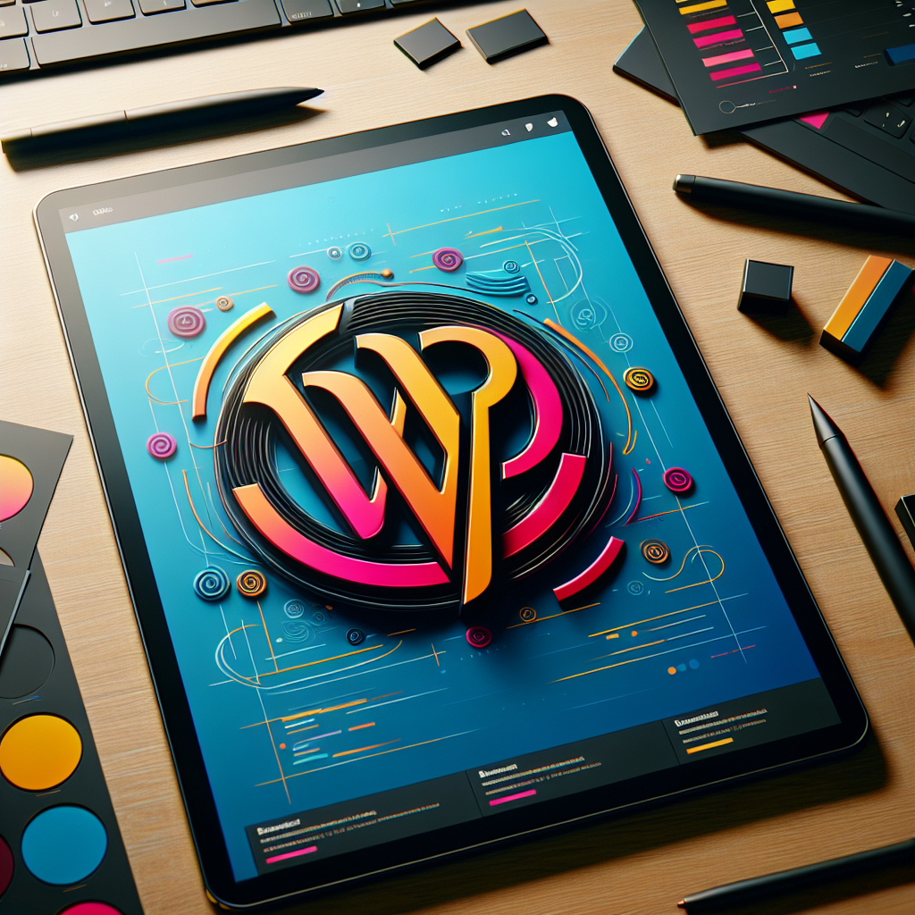 Wild Productivity abstract design desk